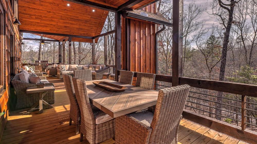 فيلا Luxe Mountain Retreat بلو ريدج المظهر الخارجي الصورة